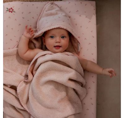 Μπουρνουζοπετσέτα Little Dutch Pure Blossom 100x100 στο Bebe Maison