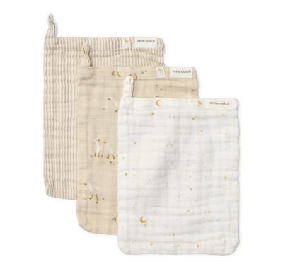 Σετ 3 πανάκια μπάνιου Little Dutch Little Goose στο Bebe Maison