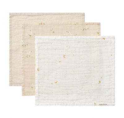 Σετ 3 πανάκια προσώπου από μουσελίνα Little Dutch Little Goose στο Bebe Maison