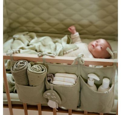 Σετ 2 πανάκια αγκαλιάς Little Dutch από μουσελίνα Pure Sage 70x70 στο Bebe Maison