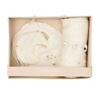 Σετ δώρου Little Dutch 3τμχ Moon & Stars στο Bebe Maison