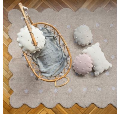 Χαλί δωματίου Lorena Canals Biscuit Beige 160x120 εκ. στο Bebe Maison