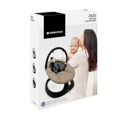 Ηλεκτρική κούνια ρηλάξ Kikka Boo Zazu Beige στο Bebe Maison