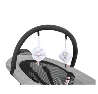 Ηλεκτρική κούνια ρηλάξ Kikka Boo Zazu Grey στο Bebe Maison