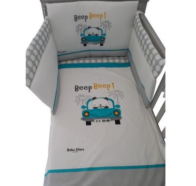 Σετ προίκας Bebe Stars Beep-Beep  4τμχ στο Bebe Maison