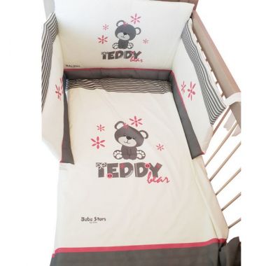 Σετ προίκας Bebe Stars Teddy Flower 4τμχ στο Bebe Maison