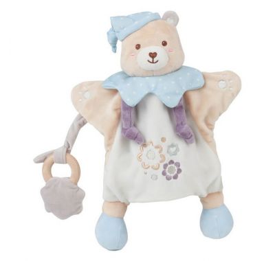 Πανάκι παρηγοριάς-μαριονέτα  Bebe Stars Teddy Flower στο Bebe Maison