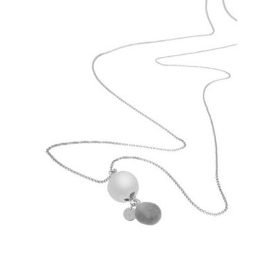 Μουσικό μενταγιόν εγκυμοσύνης ProudMama Linn Γκρί Αχάτης στο Bebe Maison