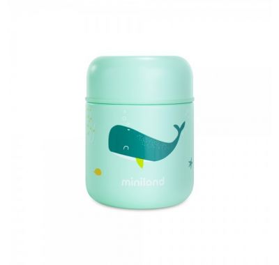 Θερμός φαγητού Miniland 280ml Ocean Whale στο Bebe Maison