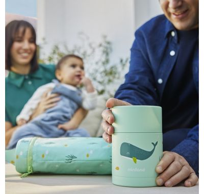 Θερμός φαγητού Miniland 600ml Ocean Whale στο Bebe Maison