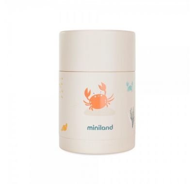 Θερμός φαγητού Miniland 600ml Ocean Crab στο Bebe Maison