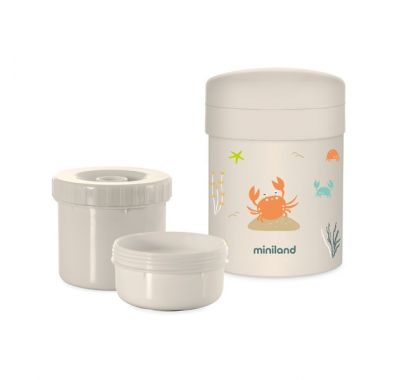 Θερμός φαγητού Miniland 700ml Crabsy στο Bebe Maison