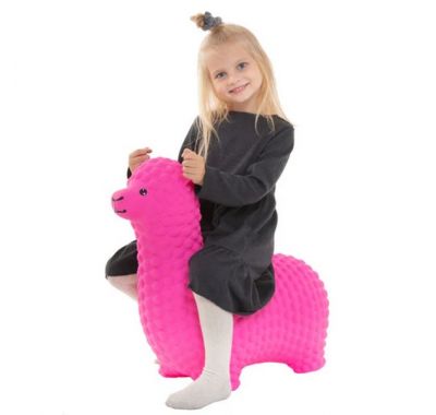 Φουσκωτά ζωάκια Gerardo's Jumpy Αλπακά ροζ στο Bebe Maison