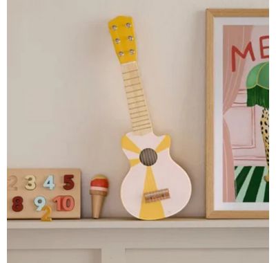 Κιθάρα Kids Concept Κίτρινο-λευκό στο Bebe Maison