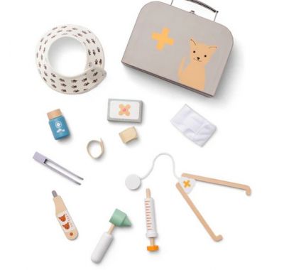 Ξύλινο σετ παιχνιδιού Kids Concept Κτηνίατρος KID'S HUB στο Bebe Maison