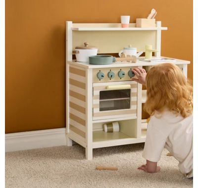 Ξύλινη κουζίνα Kids Concept KID'S HUB (λευκό) στο Bebe Maison