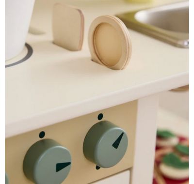 Ξύλινη κουζίνα Kids Concept KID'S HUB (λευκό) στο Bebe Maison