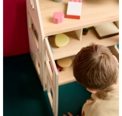 Ξύλινο κουκλόσπιτο Kids Concept τριώροφο AIDEN στο Bebe Maison