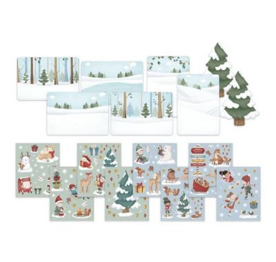 Χριστουγεννιάτικα αυτοκόλλητα Little Dutch στο Bebe Maison