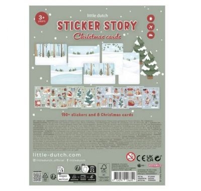 Χριστουγεννιάτικα αυτοκόλλητα Little Dutch στο Bebe Maison