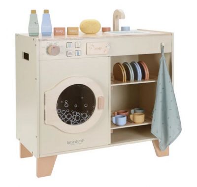Ξύλινο πλυντήριο ρούχων Little Dutch FSC Limited Edition στο Bebe Maison