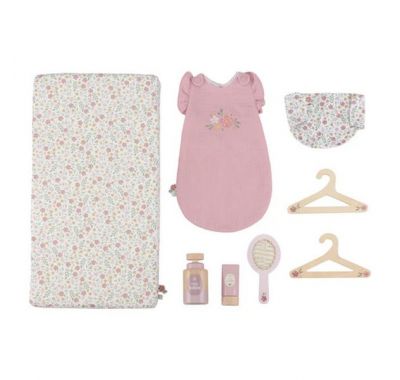 Ξύλινη αλλαξιέρα Little Dutch για κούκλες FSC στο Bebe Maison