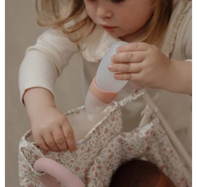 Μεταλλικό καρότσι Little Dutch για κούκλες - λευκό στο Bebe Maison