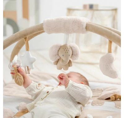 Βρεφικό στρωματάκι δραστηριοτήτων Nattou με γυμναστήριο - ορθογώνιο Μπεζ στο Bebe Maison