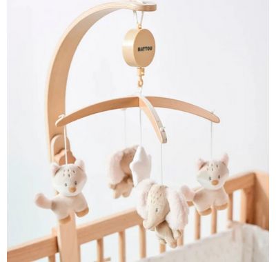 Ξύλινο μόμπιλε κρεβατιού Nattou στο Bebe Maison