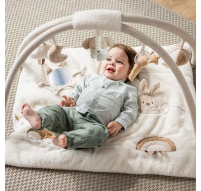Βρεφικό στρωματάκι δραστηριοτήτων Nattou με γυμναστήριο - ορθογώνιο Εκρού στο Bebe Maison