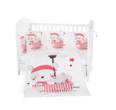 Σετ προίκας μωρού Kikka Boo 70x140 Pirates 6τμχ στο Bebe Maison