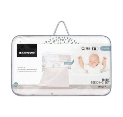 Σετ προίκας μωρού Kikka Boo 70x140 Hedge-hugs 6τμχ στο Bebe Maison
