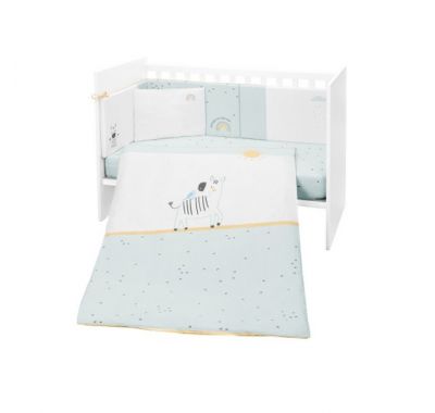 Σετ προίκας μωρού Kikka Boo 70x140 Stripy Friends 6τμχ στο Bebe Maison