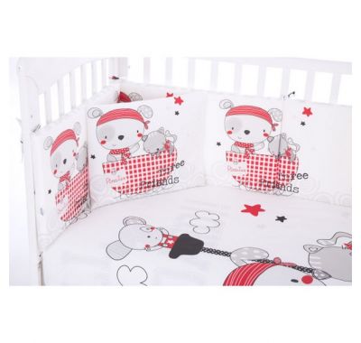 Σετ προίκας μωρού Kikka Boo 60x120 Pirates 6τμχ στο Bebe Maison