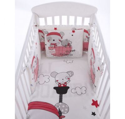 Σετ προίκας μωρού Kikka Boo 60x120 Pirates 6τμχ στο Bebe Maison