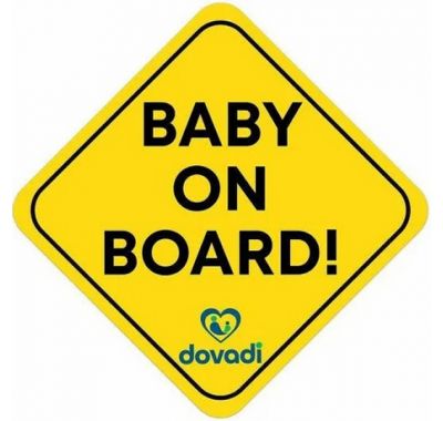 Αυτοκόλλητο Baby on Board Dovadi στο Bebe Maison
