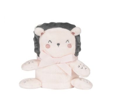 Κουβέρτα δώρου Kikka Boo με 3D κέντημα Hedge-hugs στο Bebe Maison