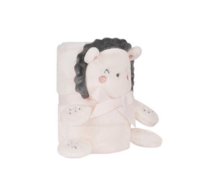 Κουβέρτα δώρου Kikka Boo με 3D κέντημα Hedge-hugs στο Bebe Maison