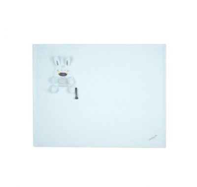 Κουβέρτα δώρου Kikka Boo με 3D κέντημα Stripy Friends στο Bebe Maison