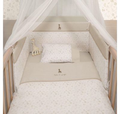 Πάπλωμα με παλωματοθήκη Sophie La Girafe σχέδιο 506 στο Bebe Maison