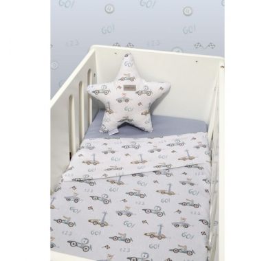 Σετ σεντόνια για λίκνο Oliver σχέδιο 421 στο Bebe Maison