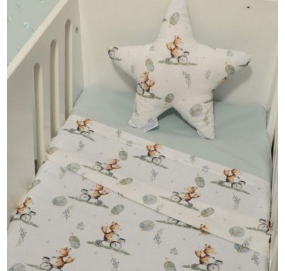 Σετ σεντόνια για λίκνο Oliver σχέδιο 423 στο Bebe Maison