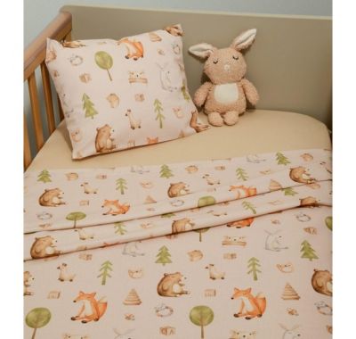 Σετ σεντόνια κούνιας Oliver σχέδιο 428 στο Bebe Maison