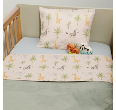 Κουβέρτα κούνιας Oliver Μinky διπλής όψης σχέδιο 425 στο Bebe Maison