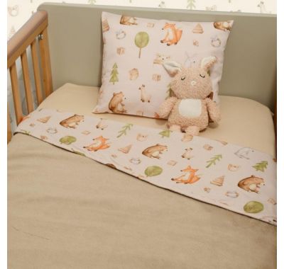 Κουβέρτα λίκνου Oliver Μinky διπλής όψης σχέδιο 428 στο Bebe Maison