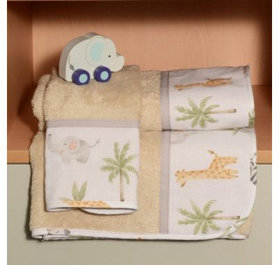 Σετ πετσέτες 2τμχ Baby Oliver σχέδιο 424 στο Bebe Maison