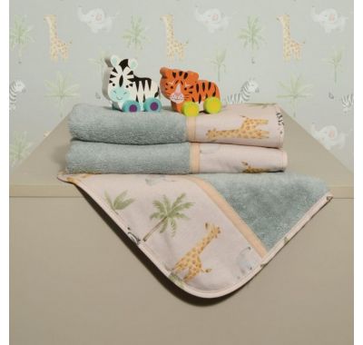 Σετ πετσέτες 2τμχ Baby Oliver σχέδιο 425 στο Bebe Maison