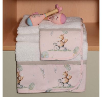 Σετ πετσέτες 2τμχ Baby Oliver σχέδιο 426 στο Bebe Maison