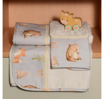 Σετ πετσέτες 2τμχ Baby Oliver σχέδιο 427 στο Bebe Maison