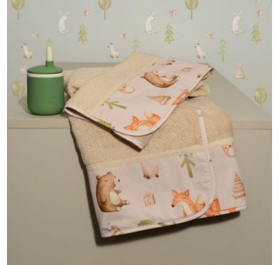 Σετ πετσέτες 2τμχ Baby Oliver σχέδιο 428 στο Bebe Maison